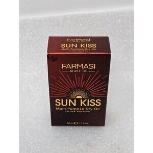 Farmasi Sun Kiss Multi-Purpose Dry Oil For Face Body & Hair 50ml